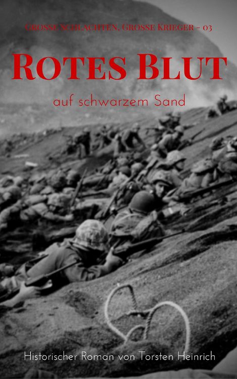 Produktbild: Rotes Blut auf Schwarzem Sand