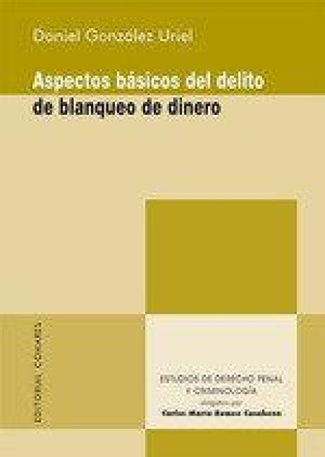 Produktbild: Aspectos b&aacute;sicos del delito de blanqueo de dinero