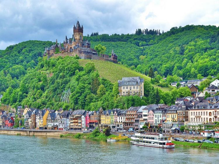 Produktbild: CALVENDO Puzzle Burg Cochem an der Mosel | 1000 Teile Lege-Gr&ouml;&szlig;e 64x48cm Foto-Puzzle f&uuml;r gl&uuml;ckliche Stunden