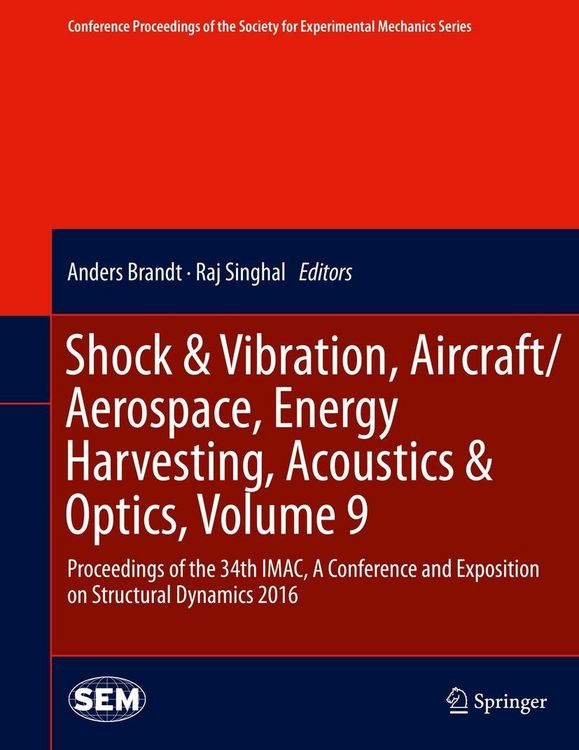 Produktbild: Shock & Vibration, Aircraft/Aerospace, Energy Harvesting, Acoustics & Optics, Volume 9