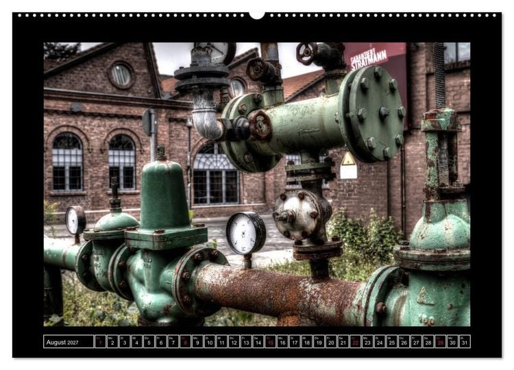 Produktbild: Rost - Quer durch's Ruhrgebiet (Wandkalender 2027 DIN A2 quer), CALVENDO Monatskalender
