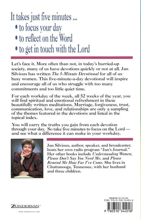 Produktbild: The Five-Minute Devotional