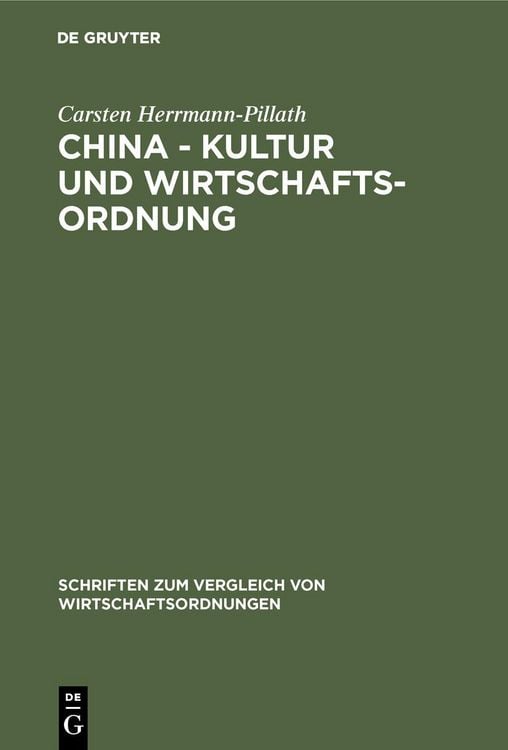 Produktbild: China - Kultur und Wirtschaftsordnung
