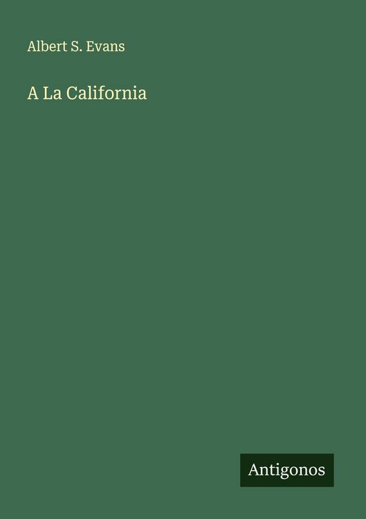Produktbild: A La California