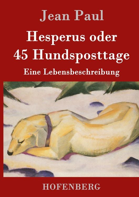 Produktbild: Hesperus oder 45 Hundsposttage