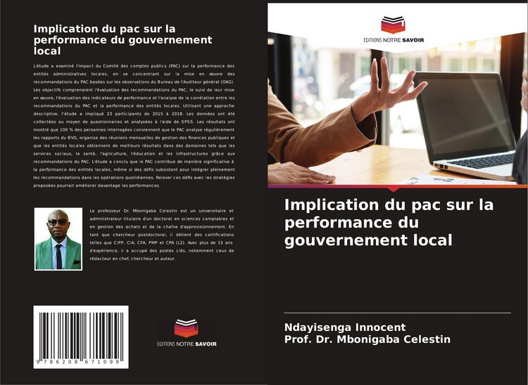 Produktbild: Implication du pac sur la performance du gouvernement local