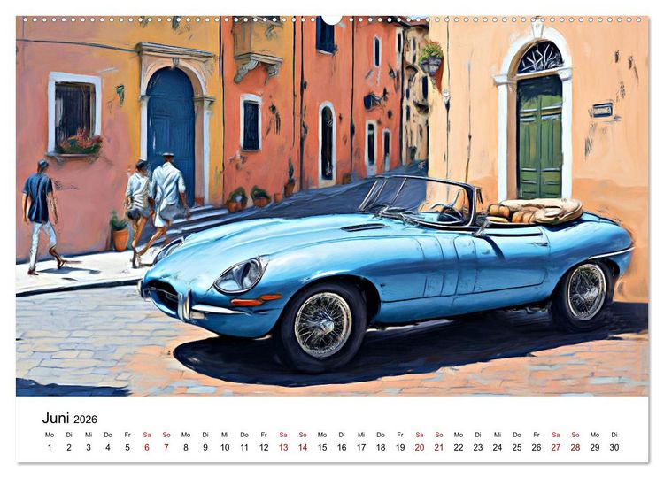 Produktbild: Surreale Autofreuden (hochwertiger Premium Wandkalender 2026 DIN A2 quer), Kunstdruck in Hochglanz