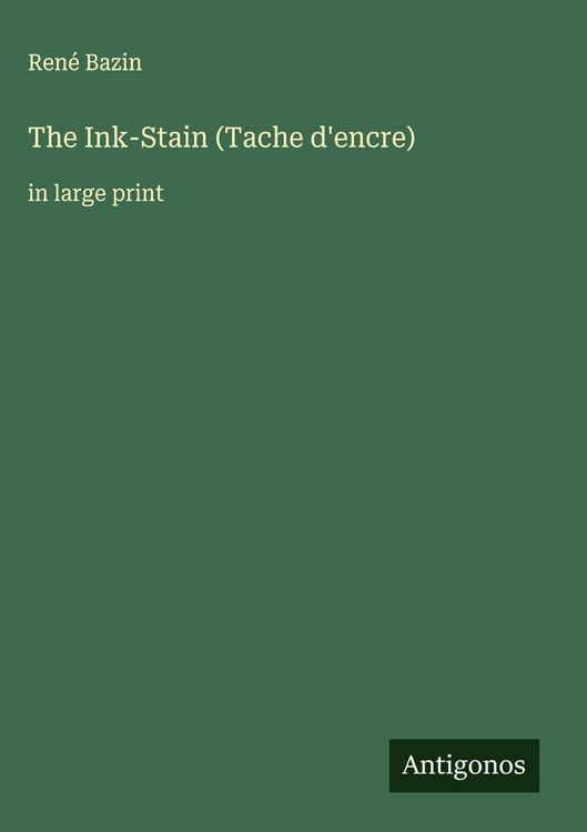 Produktbild: The Ink-Stain (Tache d'encre)