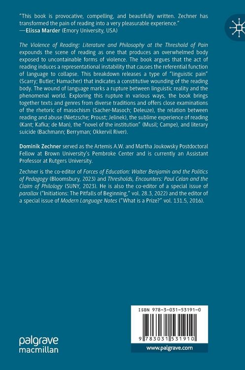 Produktbild: The Violence of Reading