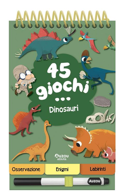 Produktbild: 45 giochi... dinosauri