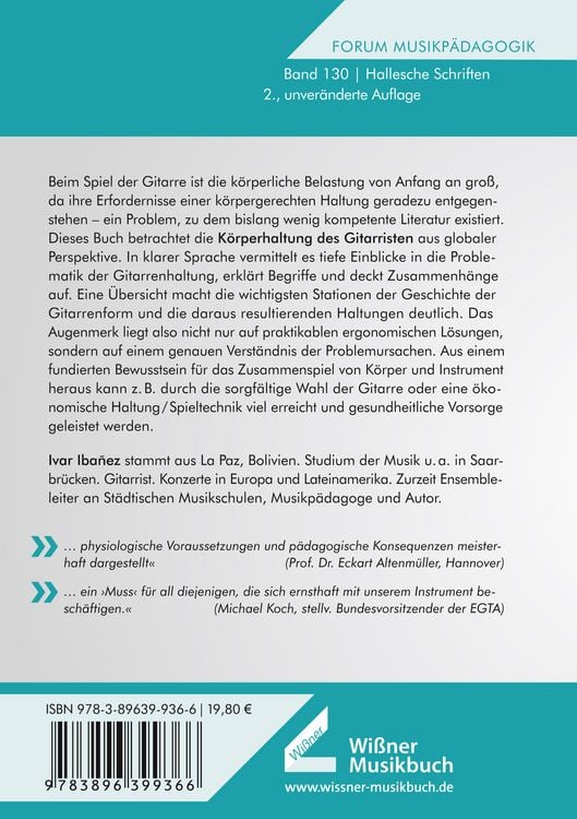Produktbild: Klassische Gitarre und k&ouml;rpergerechte Haltung?