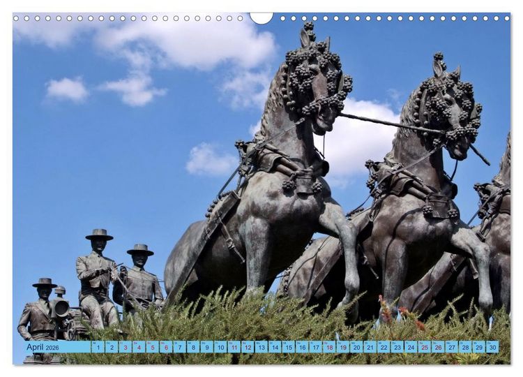 Produktbild: Andalusien - Spanien (Wandkalender 2026 DIN A3 quer), CALVENDO Monatskalender