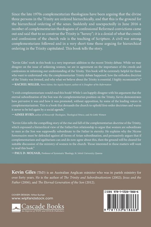Produktbild: The Rise and Fall of the Complementarian Doctrine of the Trinity