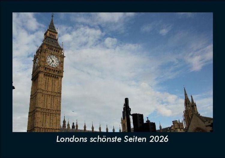 Produktbild: Londons sch&ouml;nste Seiten 2026 Fotokalender DIN A5