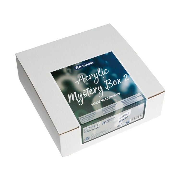 Produktbild: Schmincke Mystery Box Acryl II, Limited Edition Acrylfarben-Set