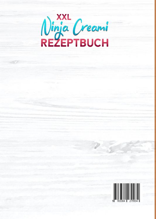 Produktbild: XXL Ninja Creami Rezeptbuch