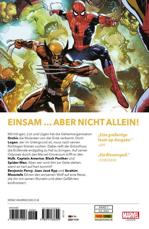 Produktbild: Wolverine: Der Beste