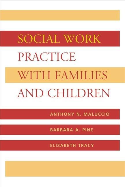 Produktbild: Social Work Practice with Families and Children