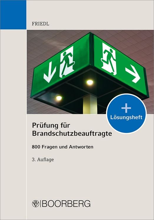 Produktbild: Pr&uuml;fung f&uuml;r Brandschutzbeauftragte