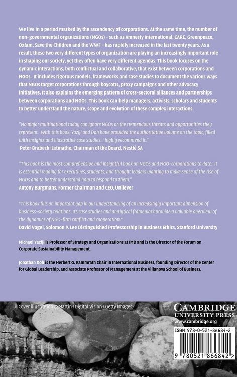 Produktbild: NGOs and Corporations