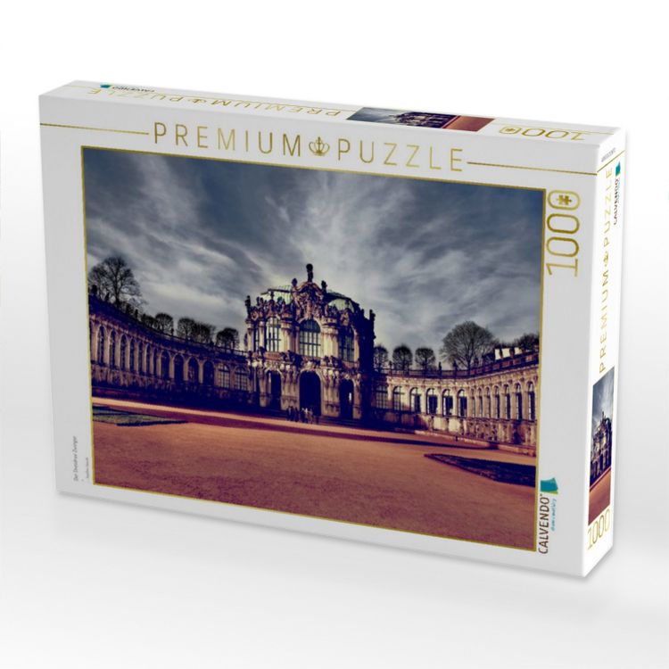 Produktbild: CALVENDO Puzzle Der Dresdner Zwinger | 1000 Teile Lege-Gr&ouml;&szlig;e 64x48cm Foto-Puzzle f&uuml;r gl&uuml;ckliche Stunden