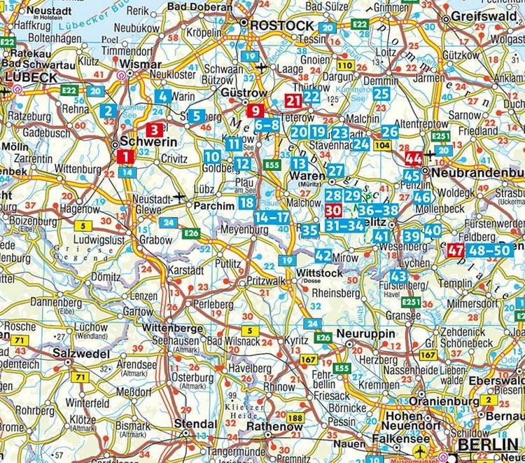 Produktbild: Mecklenburgische Seenplatte