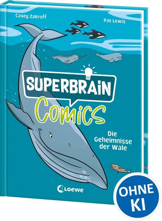 Produktbild: Superbrain-Comics - Die Geheimnisse der Wale