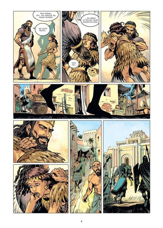 Produktbild: Mythen der Antike: Gilgamesch (Graphic Novel)