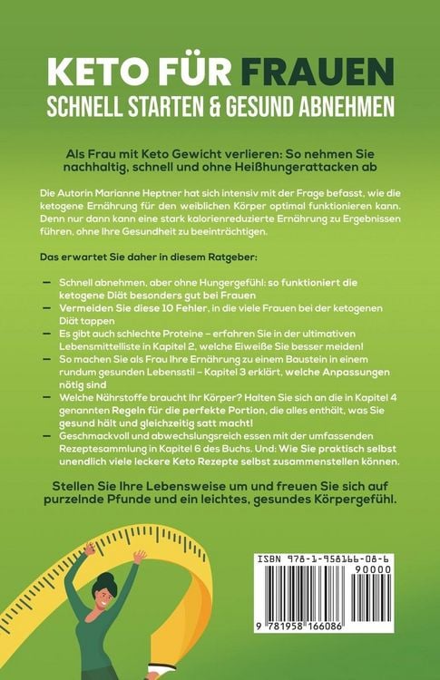 Produktbild: Keto f&uuml;r Frauen - schnell starten & gesund abnehmen