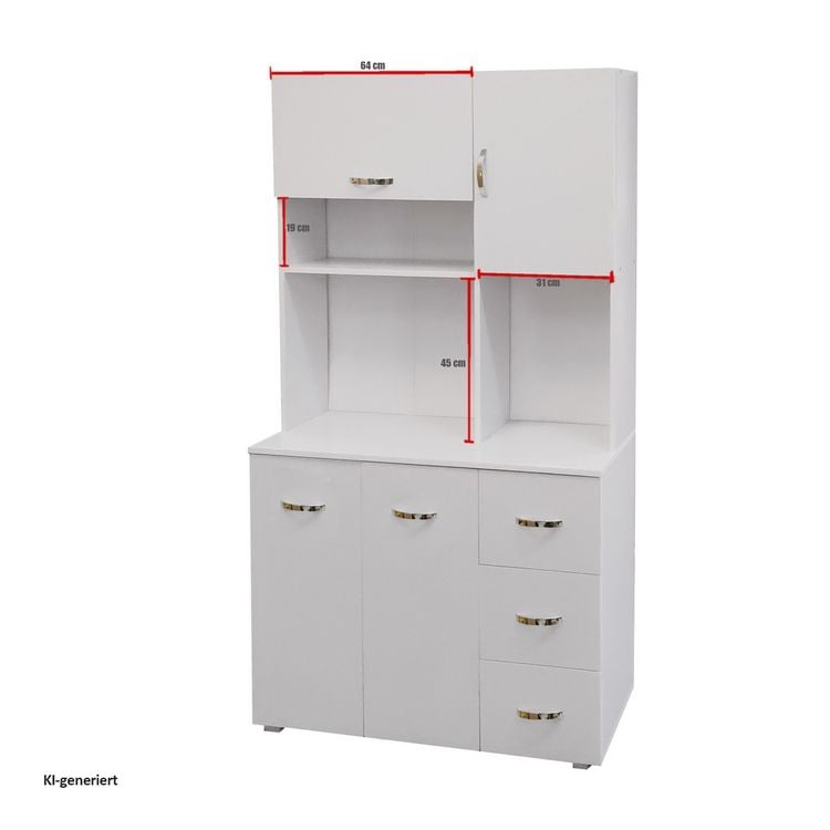 Produktbild: HTI-Living HTI-Line K&uuml;chenschrank Blanca HTI-Line K&uuml;chenschrank Blanca