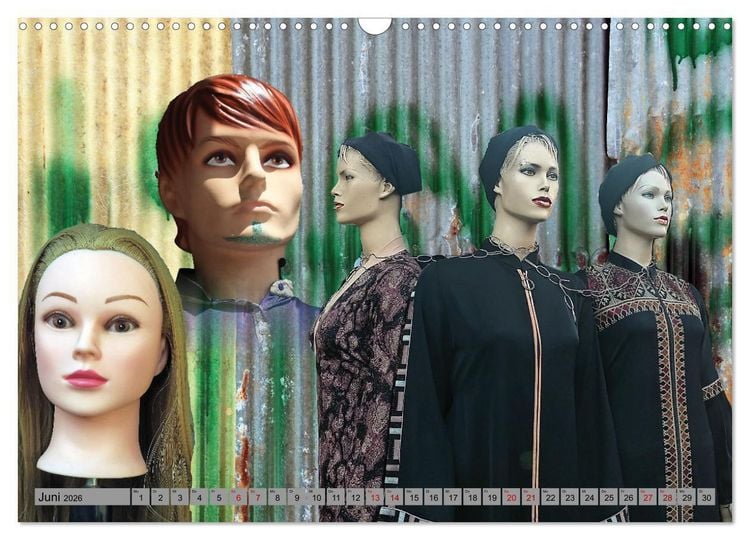 Produktbild: Schaufensterpuppen aus aller Welt (Wandkalender 2026 DIN A3 quer), CALVENDO Monatskalender