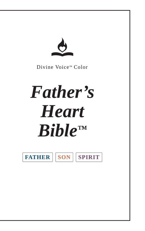 Produktbild: Father's Heart Bible - Large Print - White Hardback