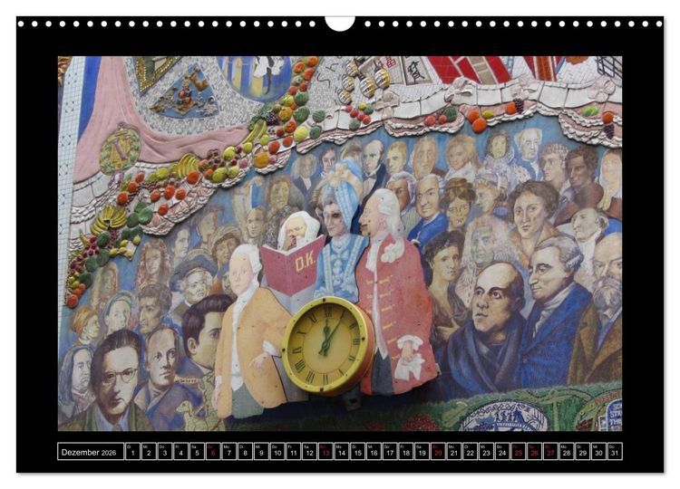 Produktbild: Zeit-Anzeige (Wandkalender 2026 DIN A3 quer), CALVENDO Monatskalender