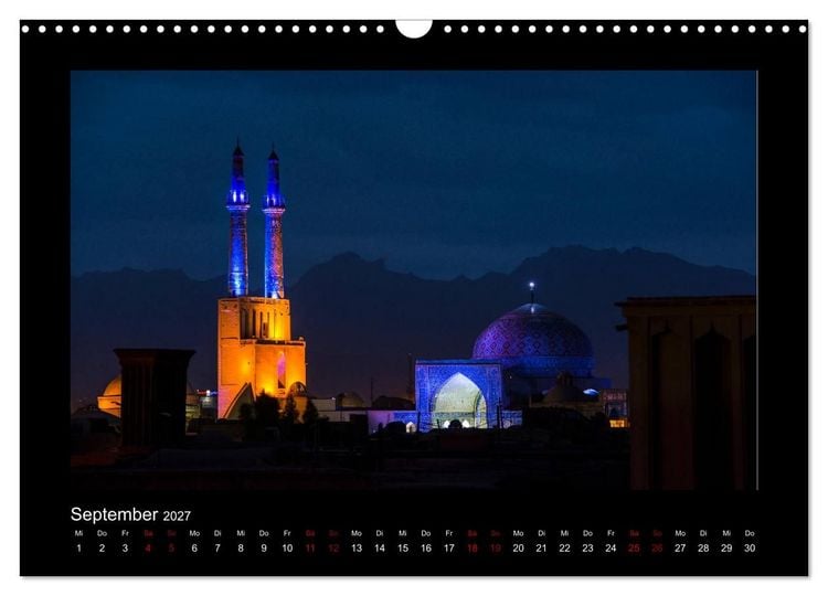 Produktbild: M&auml;rchenhaftes Persien - Weltkulturerbe und klassische H&ouml;hepunkte (Wandkalender 2027 DIN A3 quer), CALVENDO Monatskalender