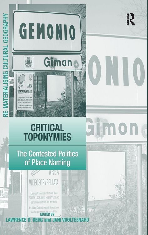 Produktbild: Critical Toponymies