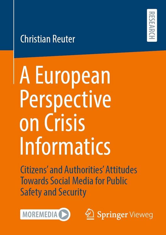 Produktbild: A European Perspective on Crisis Informatics