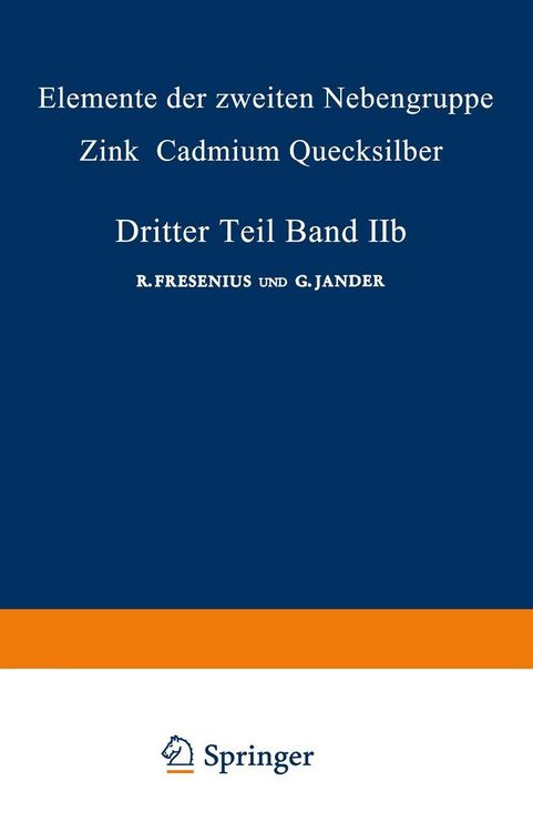 Produktbild: Elemente der Zweiten Nebengruppe