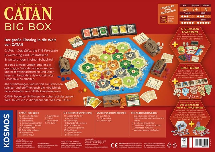 Produktbild: CATAN - Geheimbund der Raben (Band 2)