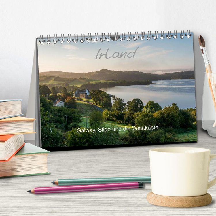 Produktbild: Irland - Galway, Sligo und die Westk&uuml;ste (Tischkalender 2026 DIN A5 quer), CALVENDO Monatskalender