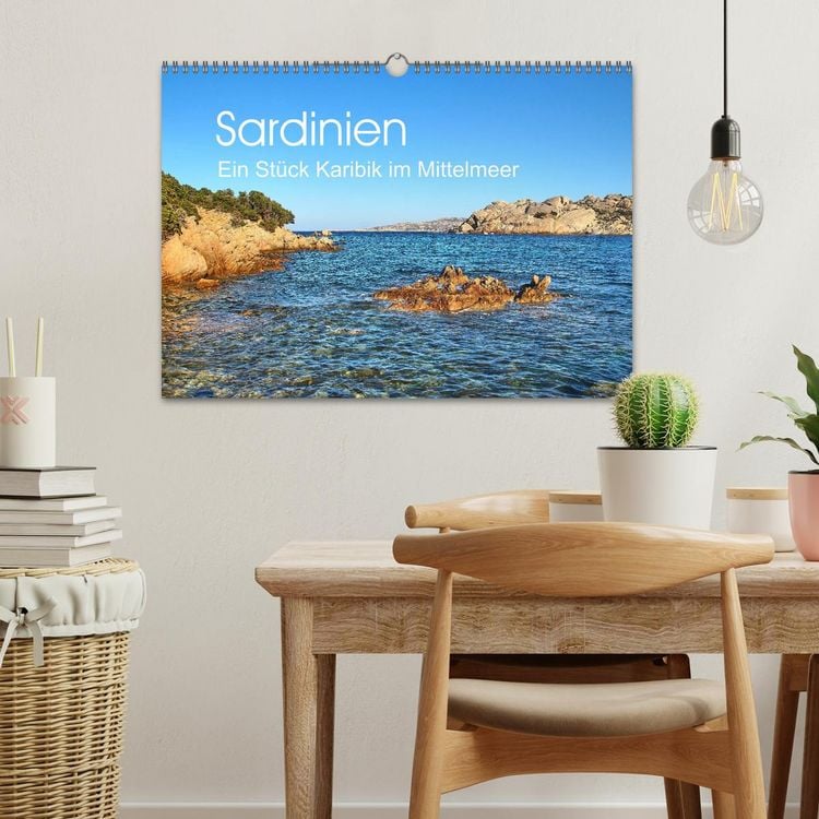 Produktbild: Sardinien - Ein St&uuml;ck Karibik im Mittelmeer (Wandkalender 2026 DIN A3 quer), CALVENDO Monatskalender