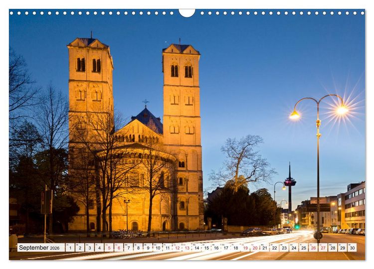 Produktbild: K&Ouml;LNER LICHTERZAUBER (Wandkalender 2026 DIN A3 quer), CALVENDO Monatskalender