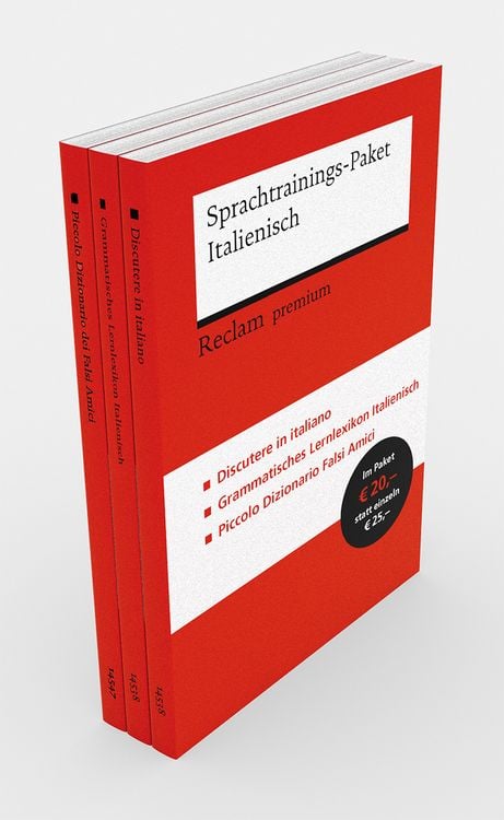 Produktbild: Sprachtrainings-Paket Italienisch