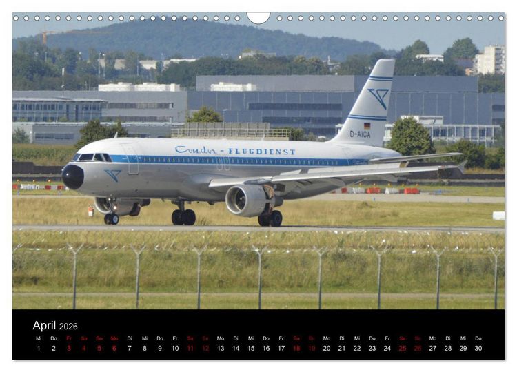 Produktbild: Im alten Glanz: Flugzeuge in Retro Livery (Wandkalender 2026 DIN A3 quer), CALVENDO Monatskalender