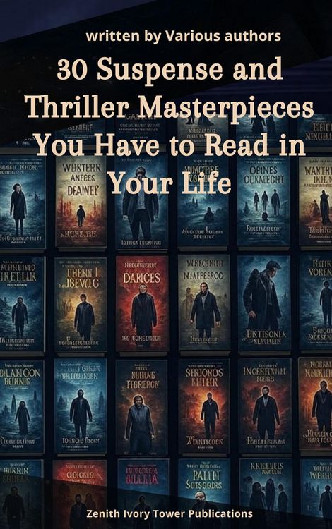 Produktbild: 30 Suspense and Thriller Masterpieces You Have to Read in Your Life