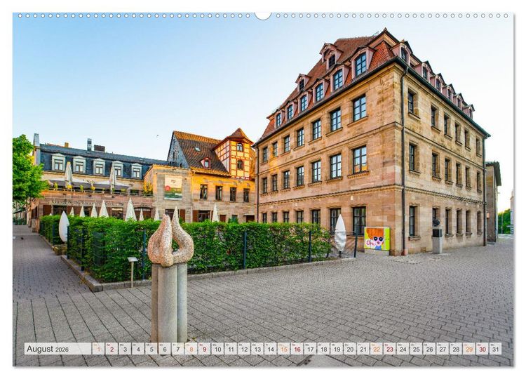 Produktbild: F&uuml;rth Impressionen (hochwertiger Premium Wandkalender 2026 DIN A2 quer), Kunstdruck in Hochglanz