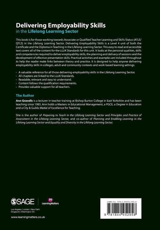Produktbild: Delivering Employability Skills in the Lifelong Learning Sector