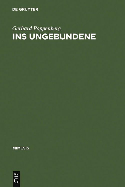 Produktbild: Ins Ungebundene