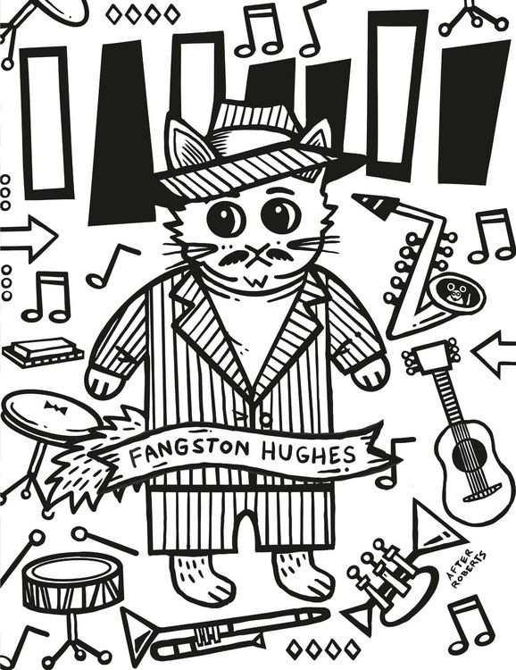 Produktbild: Literary Cats Coloring Book