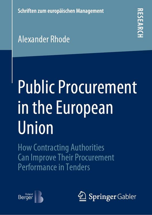 Produktbild: Public Procurement in the European Union