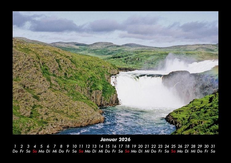Produktbild: Naturlandschaften 2026 Fotokalender DIN A3